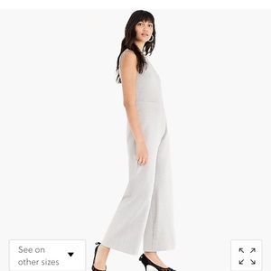 NWTs SLEEVELESS LUREX JUMPSUIT WITH VELVET TIE!!!